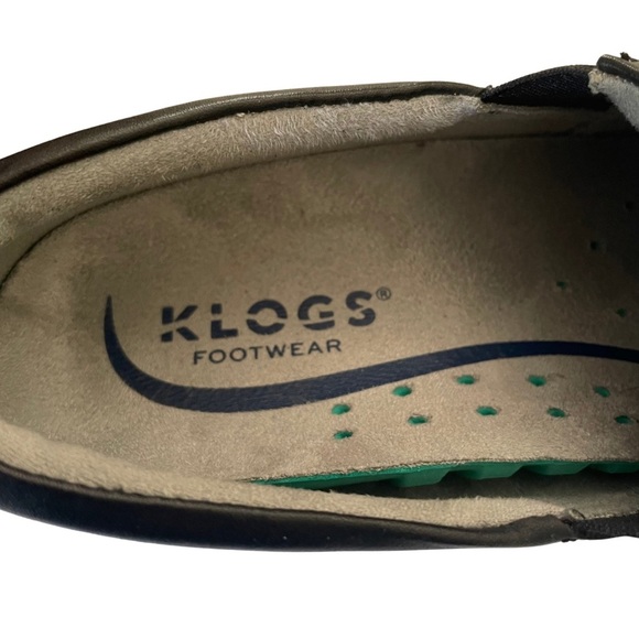 Klogs Naples Black Loafers Slip-Ons Comfortable Nursing Durable - Picture 7 of 8